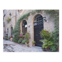 Europe, Italy, Umbria, Civita, Traditional House Postcard