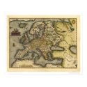 Europe Map By Ortelius 1570 posters by lc_maps Europe Map By Ortelius 1570 posters