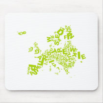 Europe Mousepad by Buchstabenwelt Europe Mousepad