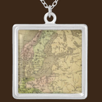 Europe Olney Map necklaces