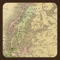 Europe Olney Map stickers