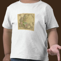 Europe Olney Map t-shirts