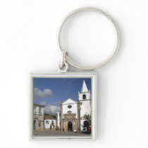 Europe, Portugal, Obidos. Santa Maria Church in