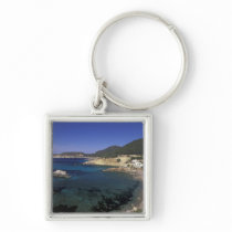 Europe, Spain, Balearics, Ibiza, Cala de Key Chain