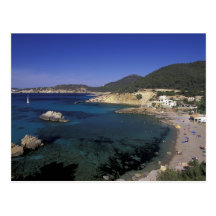 Europe, Spain, Balearics, Ibiza, Cala de Post Card
