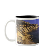 Europe, Spain, Balearics, Ibiza, Cala d'Hort Mug