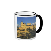 Europe, Spain, Segovia. The imposing Alcazar, Mugs