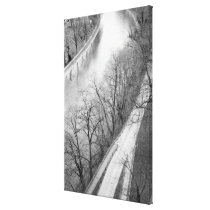 Europe, Switzerland, Bern. Overview of the Aare Stretched Canvas Prints