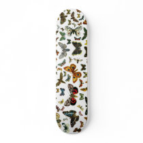 European Butterfly Collage Custom Skate Board