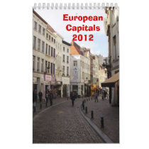 European Capitals - 2012 Wall Calendar