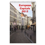 European Capitals - 2012 Wall Calendar