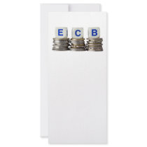 European Central Bank Personalized Rack Card