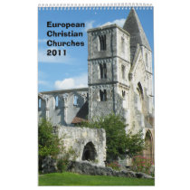 European Christian Churches 2011 Wall Calendar
