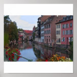 European city Strasbourg Poster