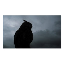 European Eagle Owl business cards by dawnmcininch European Eagle Owl business cards