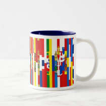 European Flags Mug mugs