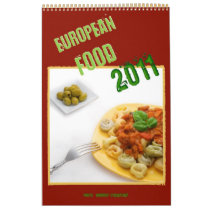 European Food 2011 Calendar