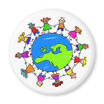 European Kids Refrigerator Magnets