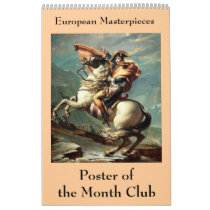 European Masterpieces Poster of the Month Club calendars by Ladiebug European Masterpieces Poster of the Month Club calendars