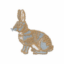 European Rabbit embroidered shirts