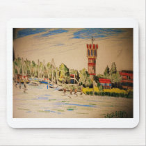 European river cruise 212 mousepad