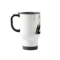 European starling travel mug by Kasia5872 European starling travel mug