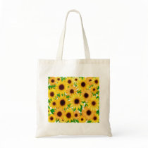 European Sunflowers Tote Bag