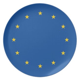 European Union Dinner Plate