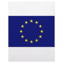 European Union Flag Letterhead Design