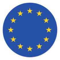 European Union Stars Stickers