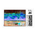 European Village Graphic postage by artbymentis European Village Graphic postage