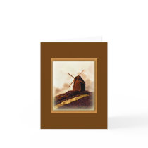 European Windmill Note Card by PattiJAdkins European Windmill Note Card
