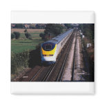 Eurostar passenger train refrigerator magnet