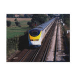 Eurostar passenger train post cards