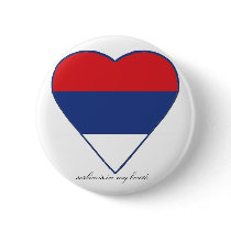 eurovision, serbia is in my heart... buttons by GeoKip eurovision, serbia is in my heart... buttons
