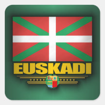 Euskadi Flag Square Sticker