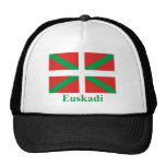 Euskadi (País Vasco) flag with name Hat