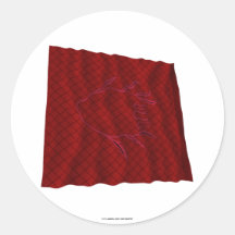 Eutaw Flag Round Stickers