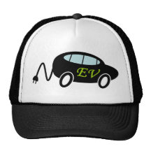 EV car with plug Hats