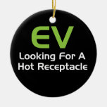 EV Looking For A Hot Receptacle Ornaments