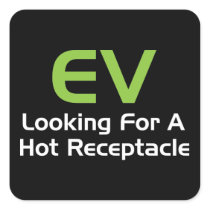 EV Looking For A Hot Receptacle stickers
