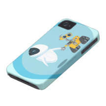 EVA and WALL-E iPhone 4 Case