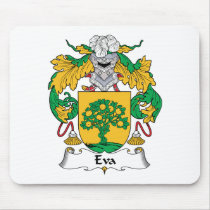 Eva Family Crest mousepads by coatsofarms Eva Family Crest mousepads