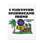 Evacuate Hurricane Irene Post Cards