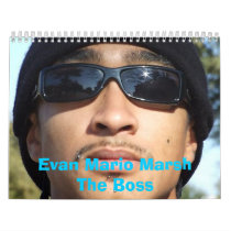 Evan Mario Marsh - The Boss calendars by Sandiegodianna Evan Mario Marsh - The Boss calendars