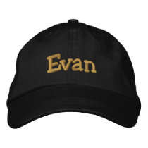 Evan Personalized Baseball Cap / Hat