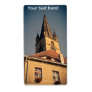Evangelic church tower, Sibiu Personalized Shipping Label