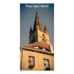 Evangelic church tower, Sibiu Photo Greeting Card