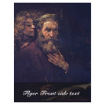 Evangelist Matthew And The Angel By Rembrandt flyers