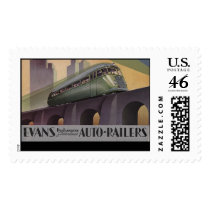 Evans Auto Railers 1930's postage